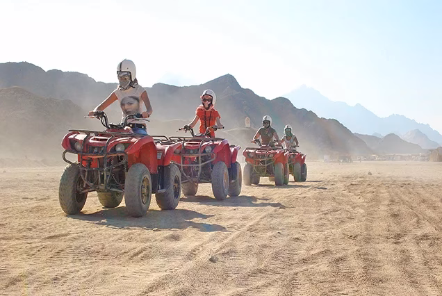 Safari Hurghada Egypt Private Quad Camel Ride & Bedouin BBQ
